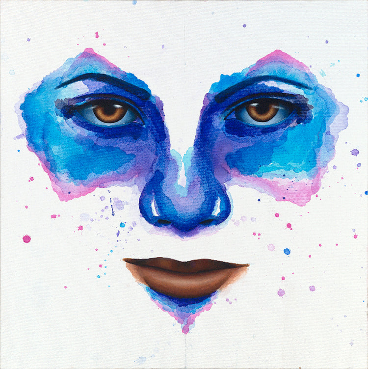 Expression Watercolor Faces