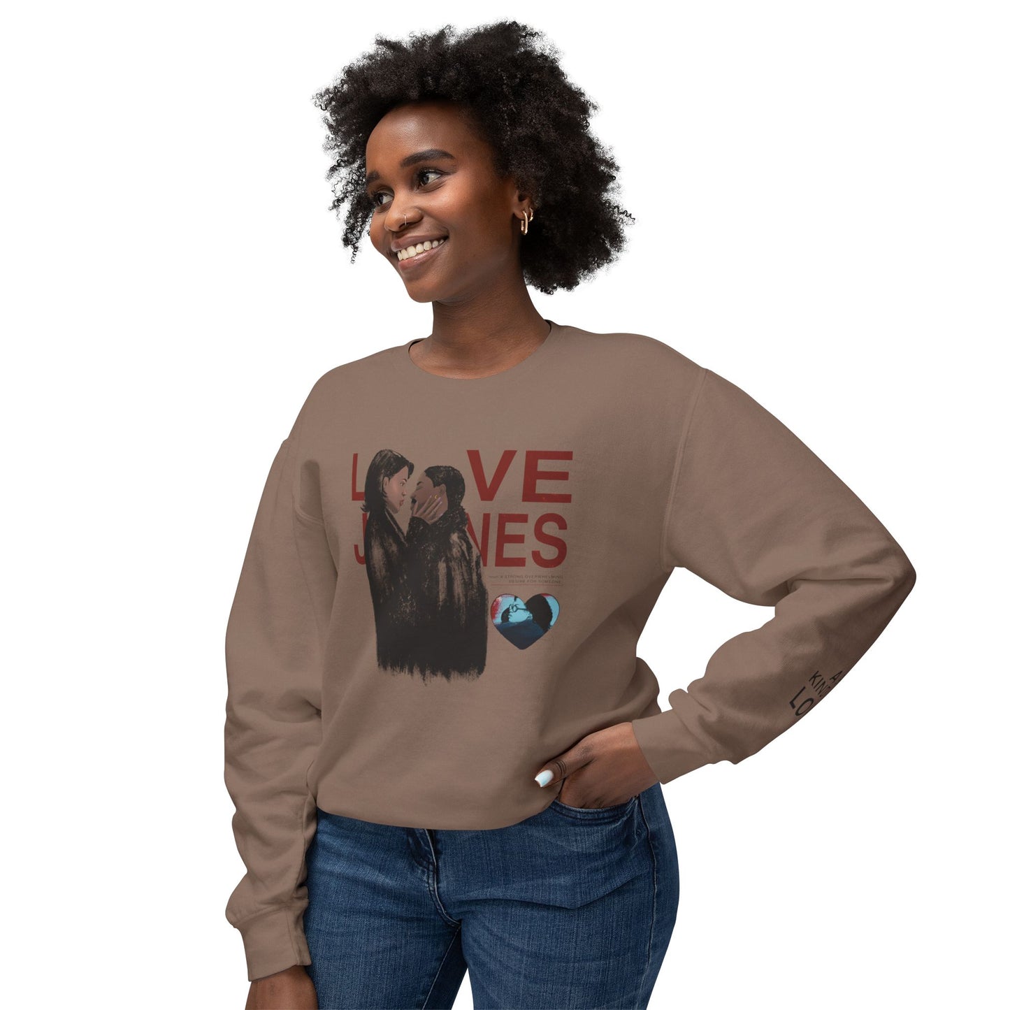 Love Jones Lightweight Crewneck Sweatshirt