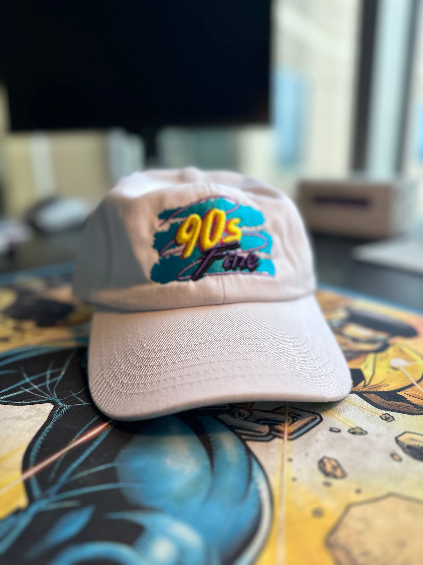 90s Fine Embroidered Hat
