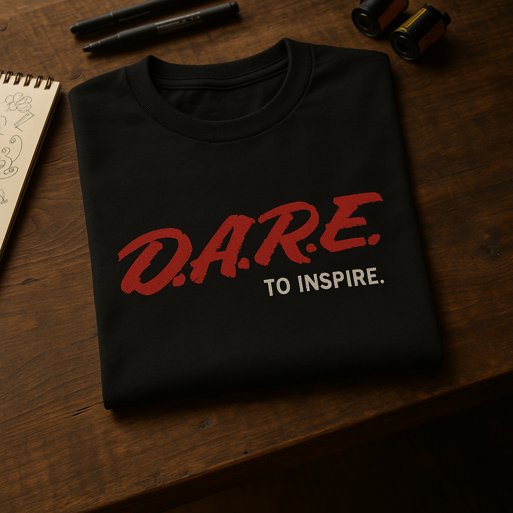 Vintage D.A.R.E. T-Shirt Redesigned