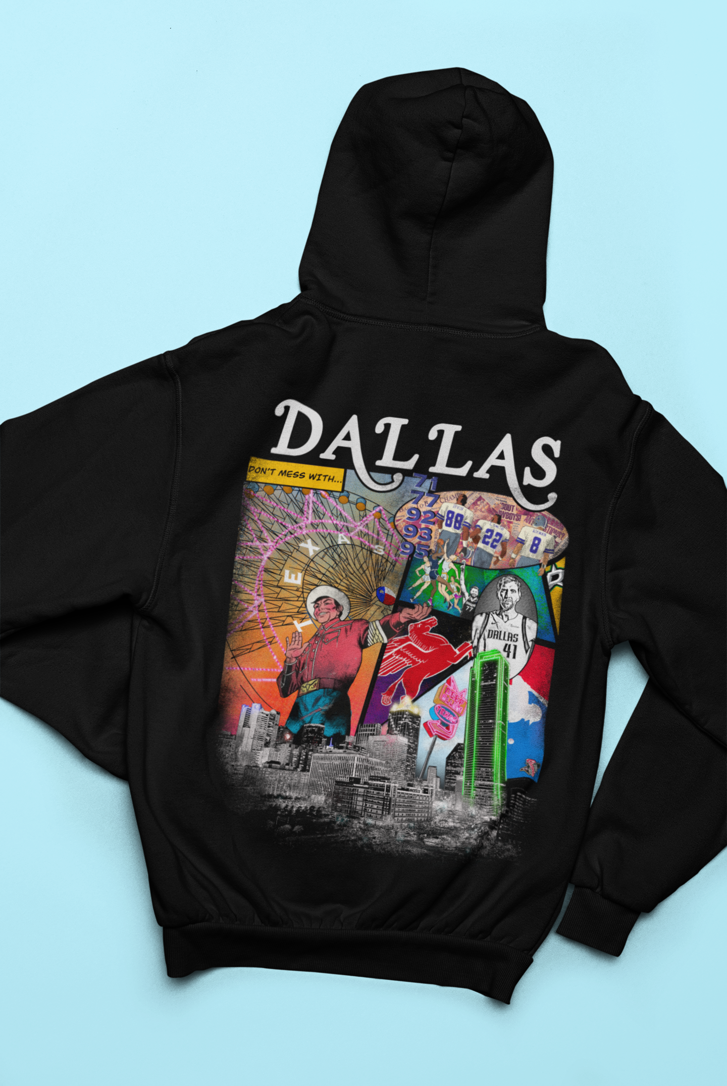 The Hometown (Vintage Dallas) Hoodie