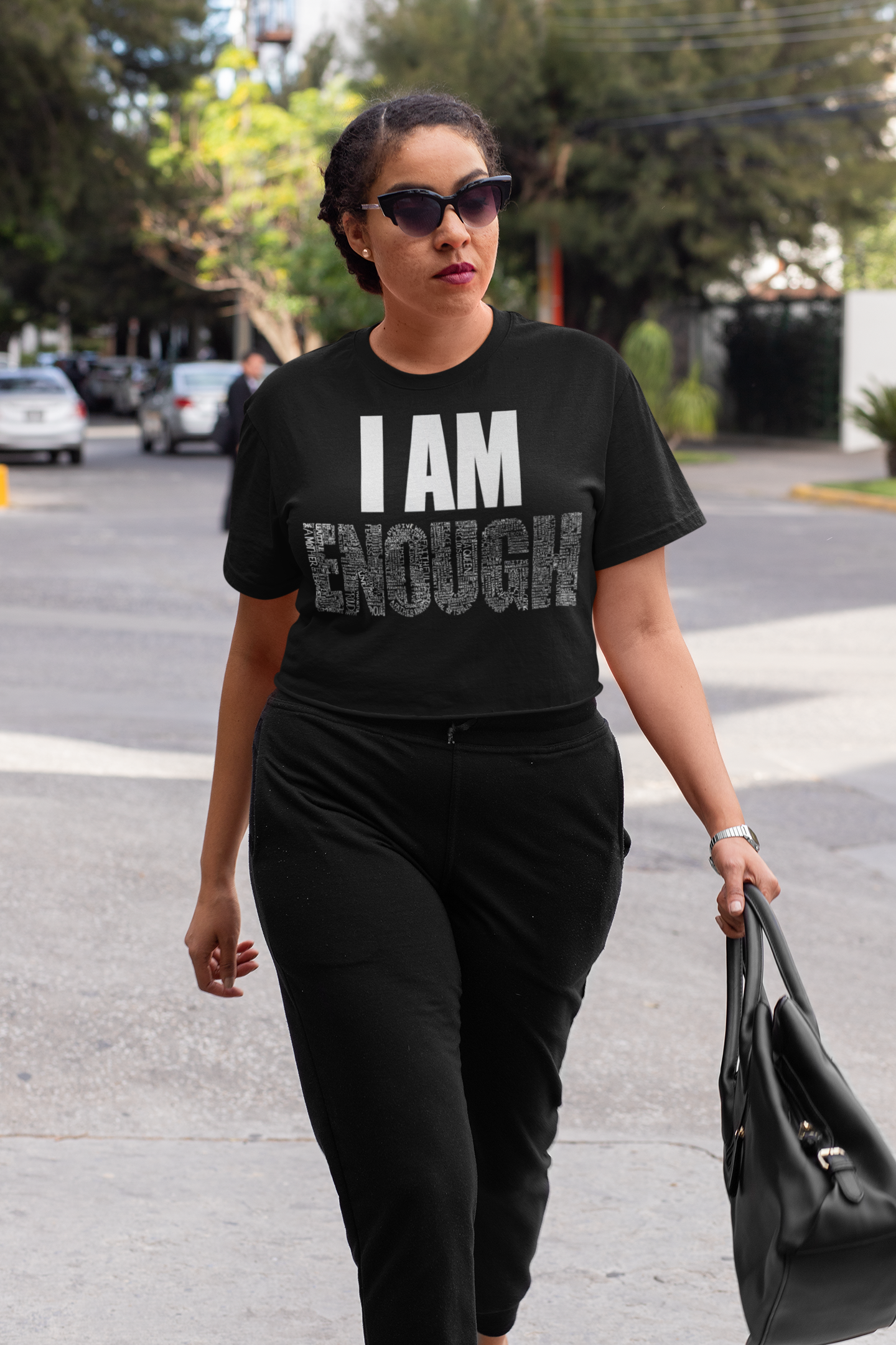 Original Black I Am Enough T-Shirt