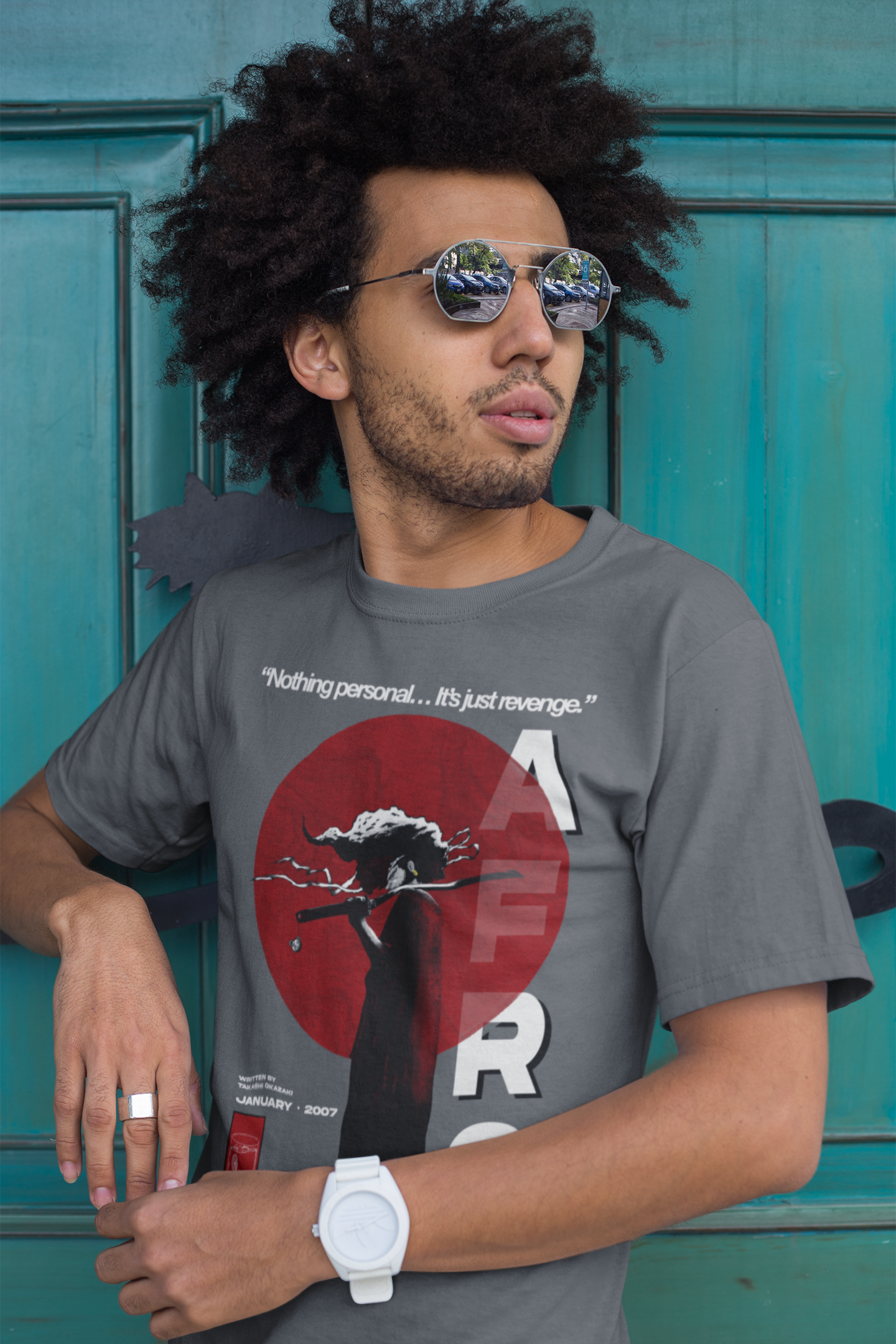 Afro Samurai T-Shirt Redesigned