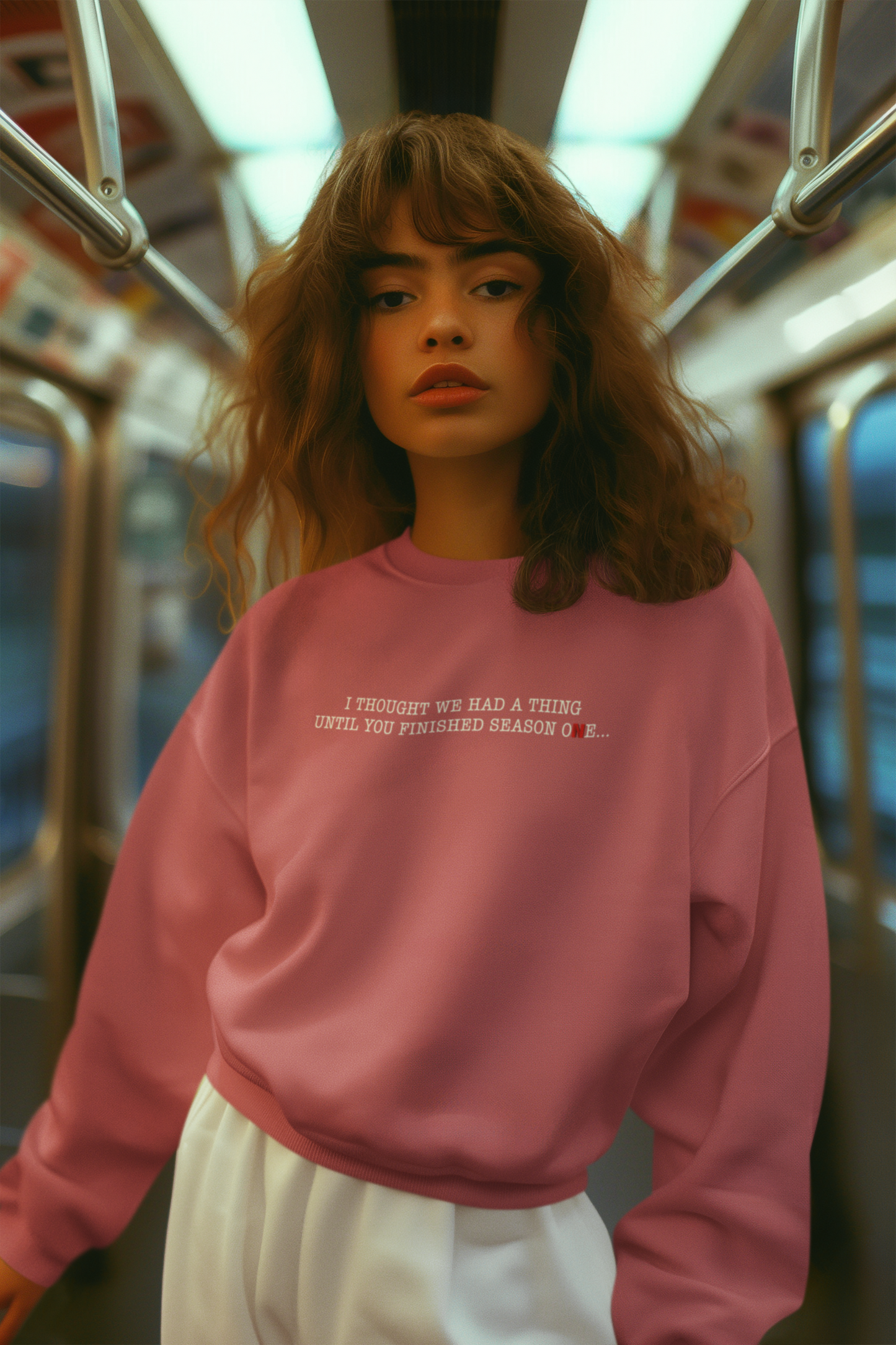 & Chill Embroidered Sweatshirt