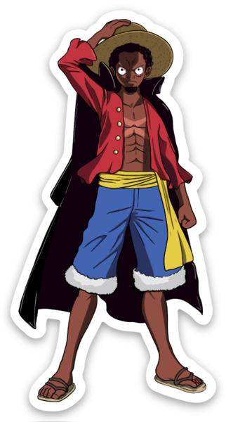 Sticker One Piece - Luffy