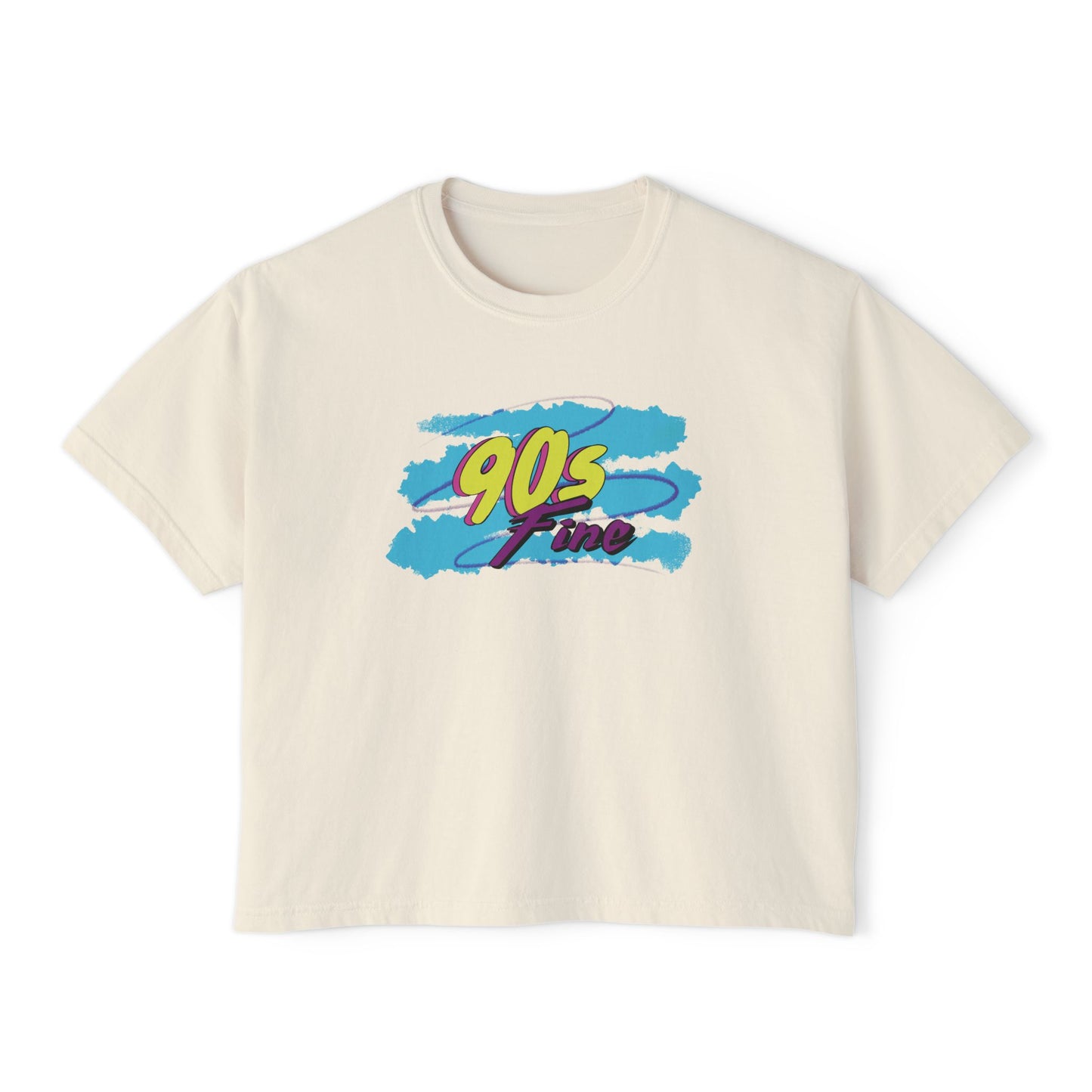 90s Fine Women's Boxy Tee