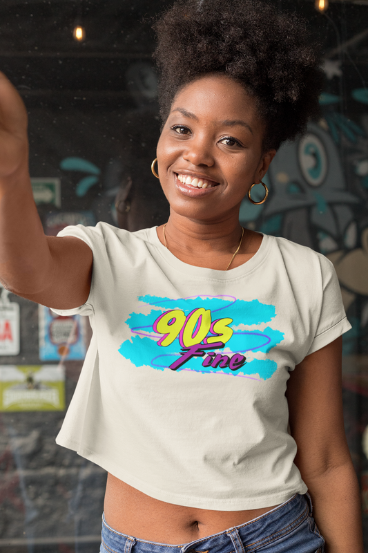 90s Fine Women's Boxy T-Shirt