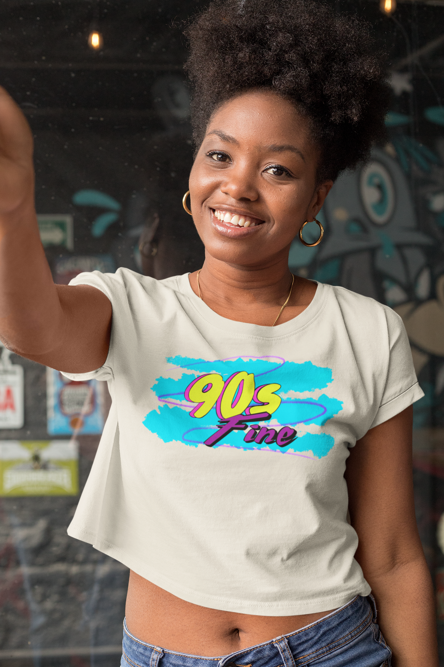 90s Fine Women's Boxy Tee