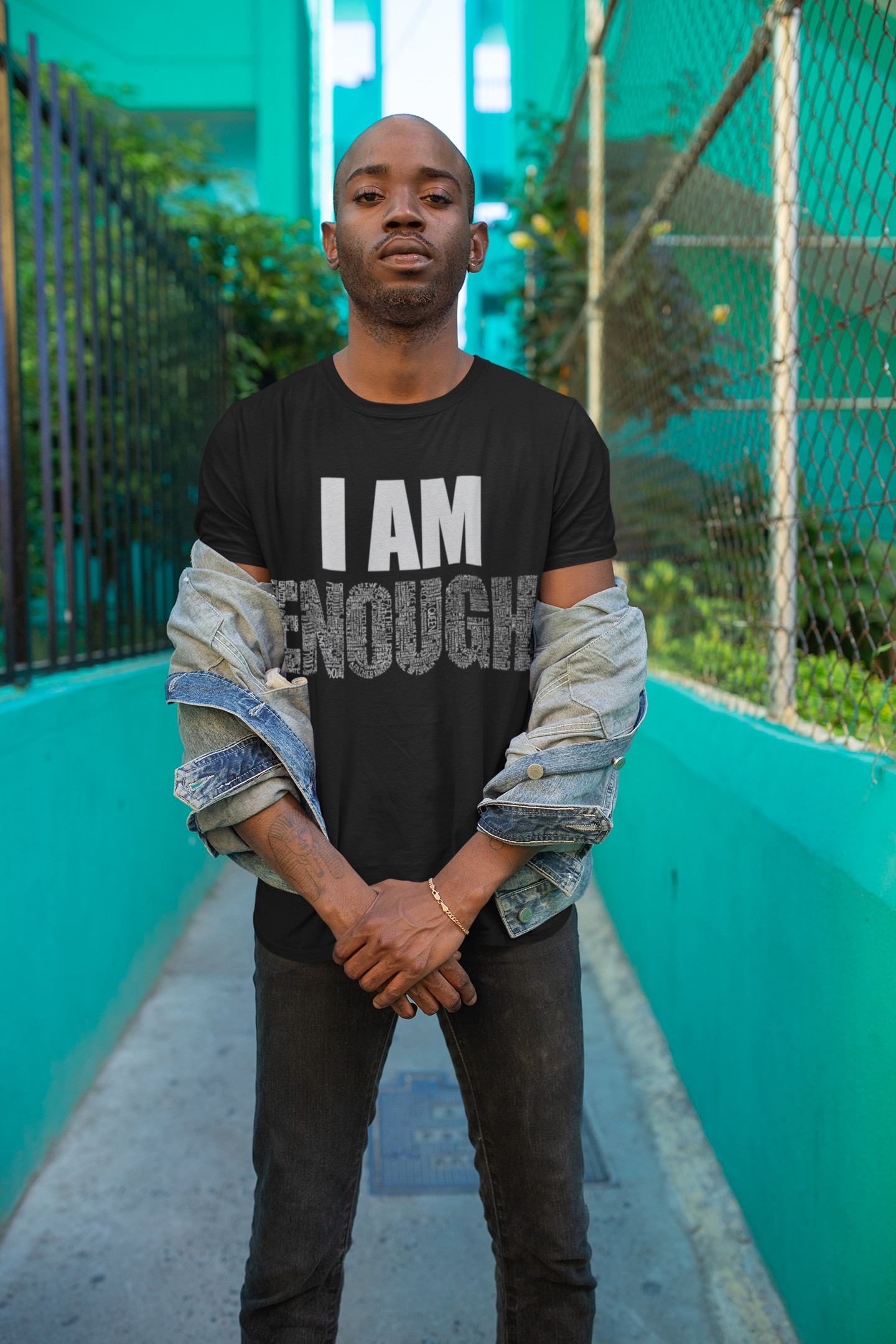 Original Black I Am Enough T-Shirt