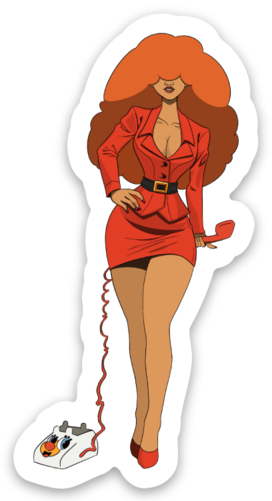 Ms.Bellum Sticker