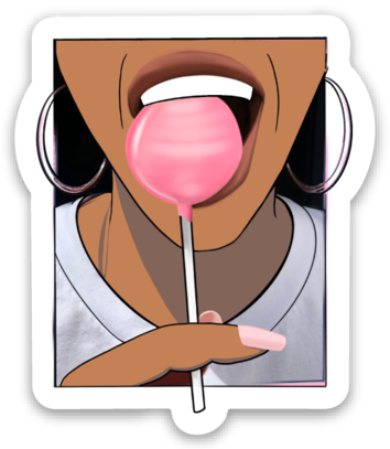 Pink Panties Sticker