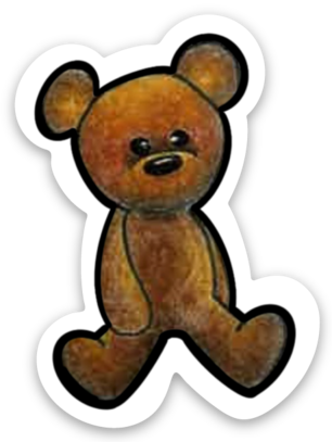 Double U Sticker