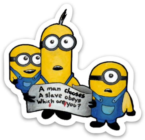 Minion Sticker