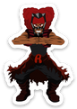 Red Riot Sticker